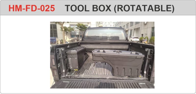 Ford Ranger Tool Box Rotatable