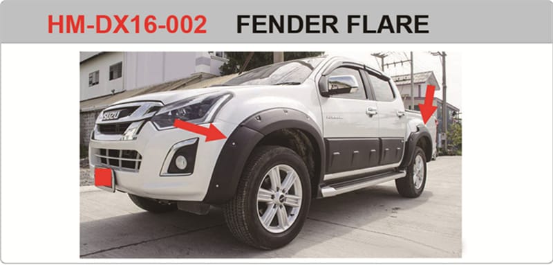 Isuzu D-Max 2016+ Fender Flare wholesale photo