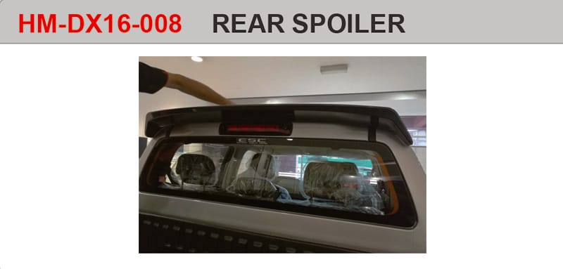 Isuzu D-Max 2016+ Rear Spoiler wholesale photo
