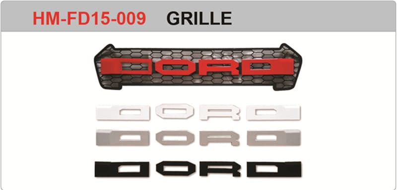 Ford Ranger 2015+ Grille