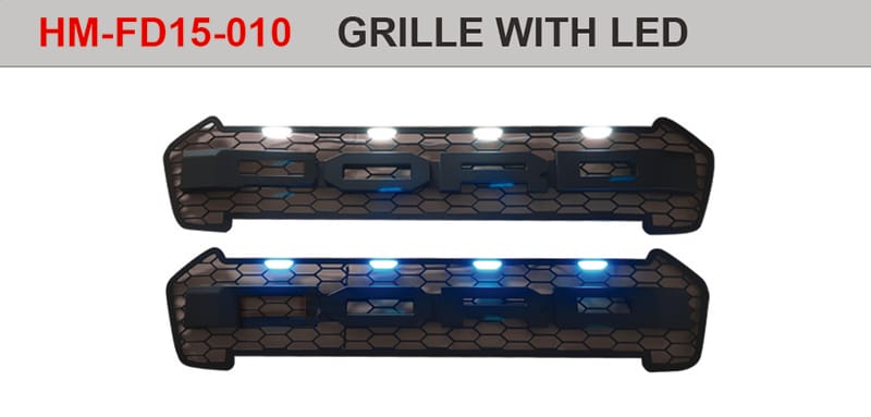 Ford Ranger 2015+ Grille with LED