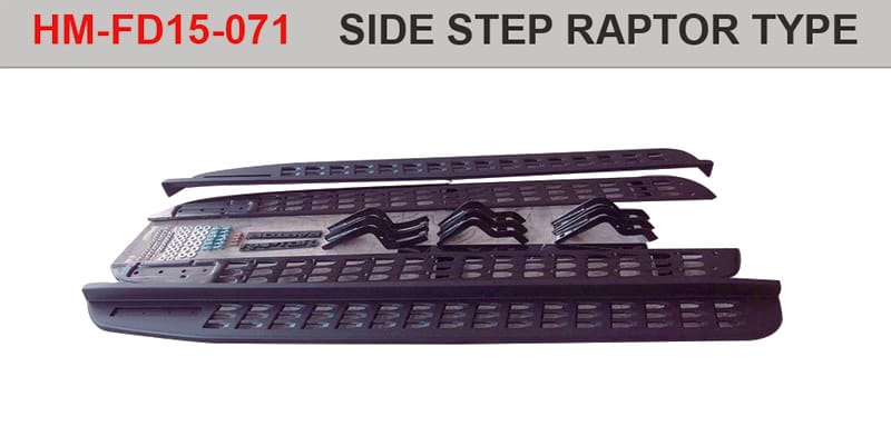 Ford Ranger 2015+ Side Step Raptor Type