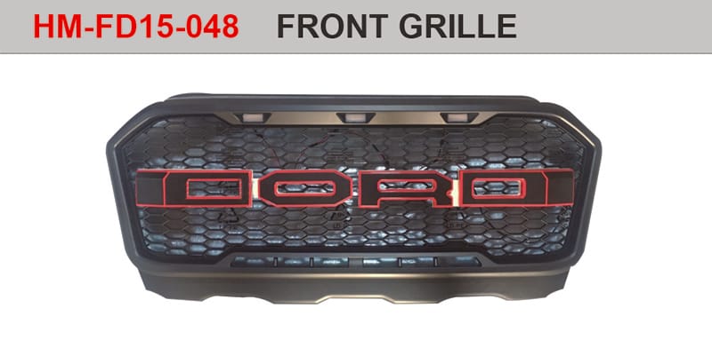 Ford Ranger 2015+ Front Grille wholesale photo